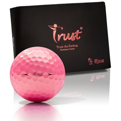 Trust Balles de Golf Aurora – Haute visibilité, Longue Distance, vol Stable, trajectoire Droite, arrêt Puissant, uréthane Cristal, qualité Tour, Noyau 3 Couches Dynamique, 12/48 balles - Publicité Trust Balles de Golf Aurora – Haute visibilité, Longue Distance, vol Stable, trajectoire Droite, arrêt Puissant, uréthane Cristal, qualité Tour, Noyau 3 Couches Dynamique, 12/48 balles - Publicité