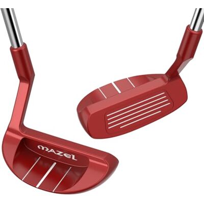 MAZEL Chipper Club de golf pour homme et femme Loft 37 degrés allongé 72 degrés, cale de tangage en acier inoxydable de 89,9 cm pour un contrôle court du jeu - Publicité MAZEL Chipper Club de golf pour homme et femme Loft 37 degrés allongé 72 degrés, cale de tangage en acier inoxydable de 89,9 cm pour un contrôle court du jeu - Publicité