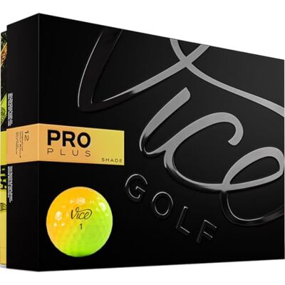 Vice Golf Balles de Golf Vice Pro Plus Édition limitée - Publicité Vice Golf Balles de Golf Vice Pro Plus Édition limitée - Publicité
