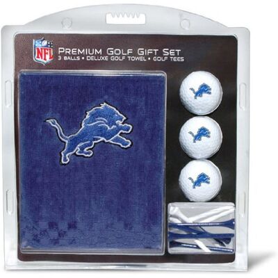 Team Golf NFL Coffret Cadeau : Serviette de Golf brodée, 3 balles de Golf et 14 Tees de Golf réglementaires de 6,4 cm, Serviette à Trois Plis 40,6 x 55,9 cm et 100% Coton - Publicité Team Golf NFL Coffret Cadeau : Serviette de Golf brodée, 3 balles de Golf et 14 Tees de Golf réglementaires de 6,4 cm, Serviette à Trois Plis 40,6 x 55,9 cm et 100% Coton - Publicité