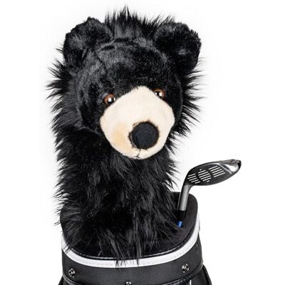 Daphne's Headcovers Daphne's Bear Driver/Fairway Wood Head Cover Black - Publicité Daphne's Headcovers Daphne's Bear Driver/Fairway Wood Head Cover Black - Publicité