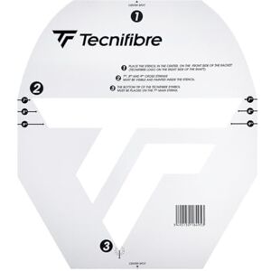 Tecnifibre Pochoir logo raquette de squash - Publicité Tecnifibre Pochoir logo raquette de squash - Publicité