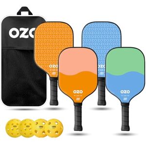 Ensemble Pickleball OZO - Raquettes & Balles Débutant - Publicité Ensemble Pickleball OZO - Raquettes & Balles Débutant - Publicité