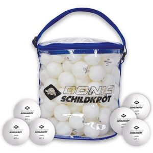 Donic-Schildkröt Balles de Tennis de Table Jade, Qualité Poly 40+, 144 Pièces dans Un Sac de Transport, Blanc, - Publicité Donic-Schildkröt Balles de Tennis de Table Jade, Qualité Poly 40+, 144 Pièces dans Un Sac de Transport, Blanc, - Publicité