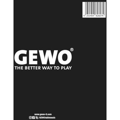 GEWO Feuille de Protection de revêtement de Raquette de Tennis de Table - Publicité GEWO Feuille de Protection de revêtement de Raquette de Tennis de Table - Publicité