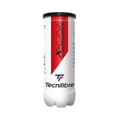 Tecnifibre X-One Lot de 3 balles de Tennis Jaune Taille Unique - Publicité Tecnifibre X-One Lot de 3 balles de Tennis Jaune Taille Unique - Publicité
