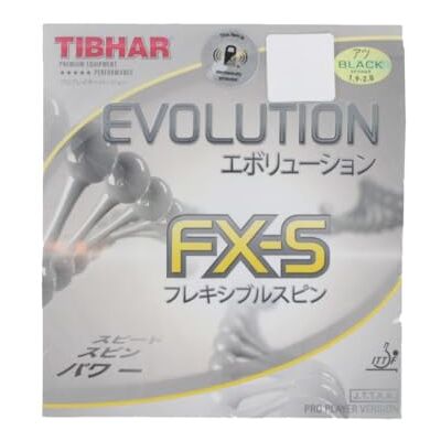 Tibhar Evolution FX-S Revêtement de tennis de table - Publicité Tibhar Evolution FX-S Revêtement de tennis de table - Publicité