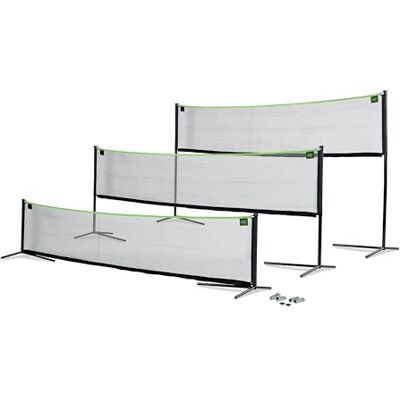 EXIT Toys Filet de Sport Exterieur 500 cm Filet de Badminton, Volleyball, Tennis Montage Facile Réglable en 3 Hauteurs Pliable et Déplaçable avec Sac de Transport et Ancrage Noir - Publicité EXIT Toys Filet de Sport Exterieur 500 cm Filet de Badminton, Volleyball, Tennis Montage Facile Réglable en 3 Hauteurs Pliable et Déplaçable avec Sac de Transport et Ancrage Noir - Publicité
