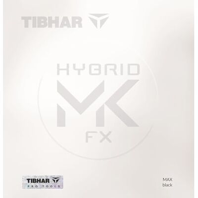 Tibhar Revêtement hybride MK FX Couleur : 2,0 mm Noir - Publicité Tibhar Revêtement hybride MK FX Couleur : 2,0 mm Noir - Publicité