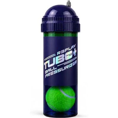 TUBOPLUS R3PLAY Pressuriseur de Balles de Padel et Tennis 29 PSI Maintient Le Rebond et la Pression d'origine Prolonge la Vie des Balles jusqu'à 4 Fois Capacité 3 Balles sans Pompe - Publicité TUBOPLUS R3PLAY Pressuriseur de Balles de Padel et Tennis 29 PSI Maintient Le Rebond et la Pression d'origine Prolonge la Vie des Balles jusqu'à 4 Fois Capacité 3 Balles sans Pompe - Publicité