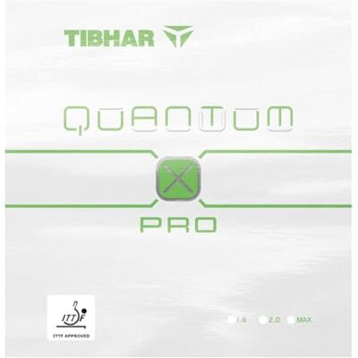 Tibhar Plaquette Quantum X Pro Vert 1,8 mm - Publicité Tibhar Plaquette Quantum X Pro Vert 1,8 mm - Publicité