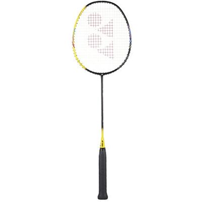 YONEX Raquette de badminton en graphite Astrox Lite Series (G4, 77 grammes, tension de 30 livres) (Astrox 01 jaune noir) - Publicité YONEX Raquette de badminton en graphite Astrox Lite Series (G4, 77 grammes, tension de 30 livres) (Astrox 01 jaune noir) - Publicité
