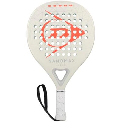 Dunlop Sports Dunlop Raquette de Padel Nanomax Lite – Forme Hybride, Cadre en Graphite, équilibre Moyen, Noyau EVA Souple – Raquette de contrôle légère - Publicité Dunlop Sports Dunlop Raquette de Padel Nanomax Lite – Forme Hybride, Cadre en Graphite, équilibre Moyen, Noyau EVA Souple – Raquette de contrôle légère - Publicité