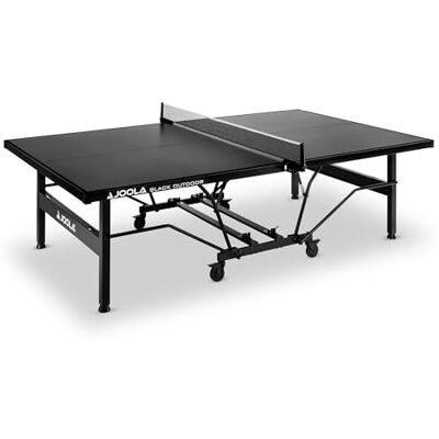 JOOLA Table de ping-Pong Professionnelle en Aluminium 6 mm Surface Composite résistante aux intempéries Montage Rapide, Outdoor Black Outdoor - Publicité JOOLA Table de ping-Pong Professionnelle en Aluminium 6 mm Surface Composite résistante aux intempéries Montage Rapide, Outdoor Black Outdoor - Publicité
