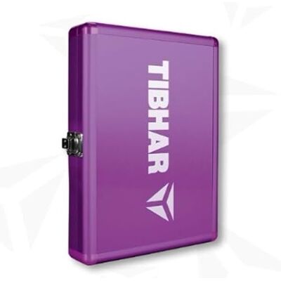 Tibhar Alum Cube Premium II Valise pour raquettes de tennis de table - Publicité Tibhar Alum Cube Premium II Valise pour raquettes de tennis de table - Publicité