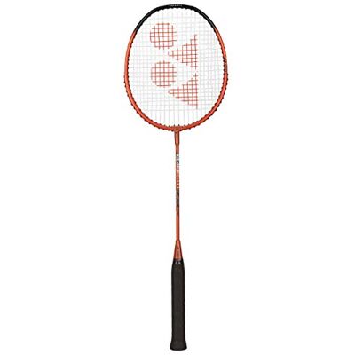 YONEX ZR 111LT Raquette de badminton avec cordes en aluminium Orange - Publicité YONEX ZR 111LT Raquette de badminton avec cordes en aluminium Orange - Publicité
