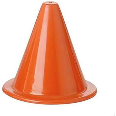 Visiodirect Cône de signalisation, cône d'entraînement Extra-Souple Orange Hauteur 18 cm - Publicité Visiodirect Cône de signalisation, cône d'entraînement Extra-Souple Orange Hauteur 18 cm - Publicité