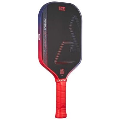 JOOLA Perseus Heat Vision Pagaie pour pickleball de 16 mm, surface rugueuse en fibre de carbone pour la rotation, film SK pour des vibrations réduites, approuvée USAP, puce NFC activée - Publicité JOOLA Perseus Heat Vision Pagaie pour pickleball de 16 mm, surface rugueuse en fibre de carbone pour la rotation, film SK pour des vibrations réduites, approuvée USAP, puce NFC activée - Publicité