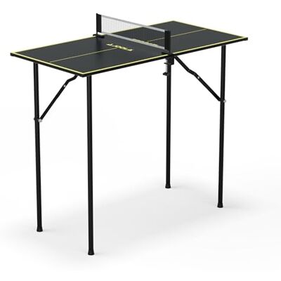 JOOLA Mini Table de ping-Pong Table de ping-Pong intérieure, Table de Loisirs avec Filet de ping-Pong, Gris foncé - Publicité JOOLA Mini Table de ping-Pong Table de ping-Pong intérieure, Table de Loisirs avec Filet de ping-Pong, Gris foncé - Publicité