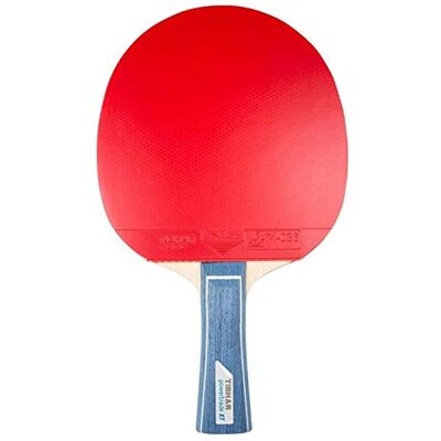 Tibhar Raquette de tennis de table Powerblade XT Raquette TT avec poignée concave - Publicité Tibhar Raquette de tennis de table Powerblade XT Raquette TT avec poignée concave - Publicité