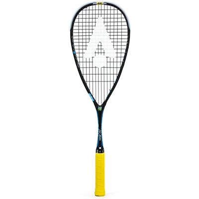 Karakal Raw Pro 2.0 Raw Raquette de squash Joel Makin Signature (2022) Noir/bleu - Publicité Karakal Raw Pro 2.0 Raw Raquette de squash Joel Makin Signature (2022) Noir/bleu - Publicité