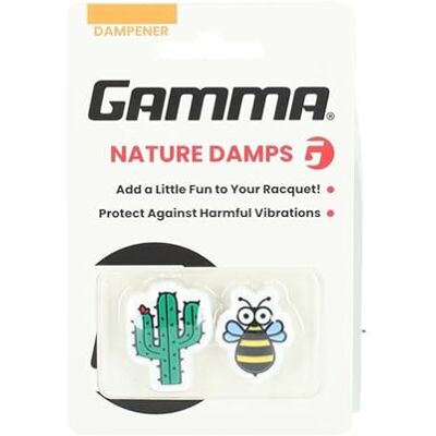 Gamma Amortisseur de Tennis Nature Unisexe, Cactus et Abeille - Publicité Gamma Amortisseur de Tennis Nature Unisexe, Cactus et Abeille - Publicité