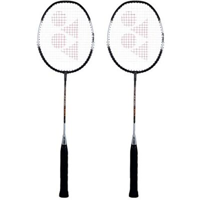 YONEX ZR 100 Lot de 2 Raquettes de Badminton en Aluminium léger avec Housse intégrale - Publicité YONEX ZR 100 Lot de 2 Raquettes de Badminton en Aluminium léger avec Housse intégrale - Publicité