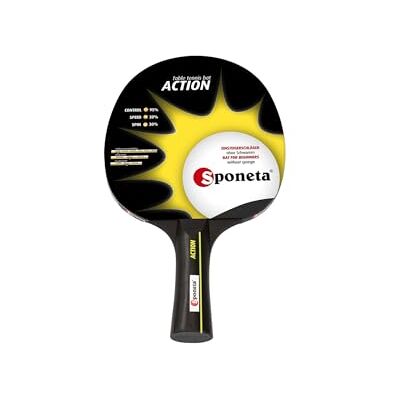 Raquette de Tennis de Table Action Sponeta - Débutants - Publicité Raquette de Tennis de Table Action Sponeta - Débutants - Publicité