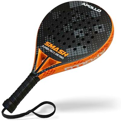 Apollo 3K Smash Raquette de Padel en Carbone - Publicité Apollo 3K Smash Raquette de Padel en Carbone - Publicité
