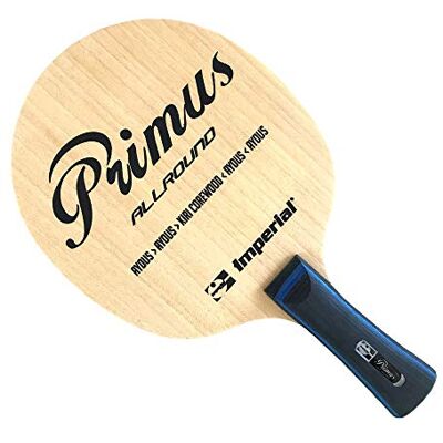 Imperial Primus Junior Allround Bois de tennis de table pour adolescents Poids léger et poignée étroite Placages ayous avec noyau Kiri Compétition, loisirs et loisirs - Publicité Imperial Primus Junior Allround Bois de tennis de table pour adolescents Poids léger et poignée étroite Placages ayous avec noyau Kiri Compétition, loisirs et loisirs - Publicité