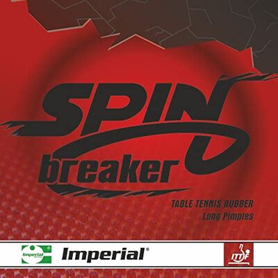 Imperial Spinbreaker Revêtement de Tennis de Table Chinois Picots Longs Défensif Homologué ITTF - Publicité Imperial Spinbreaker Revêtement de Tennis de Table Chinois Picots Longs Défensif Homologué ITTF - Publicité