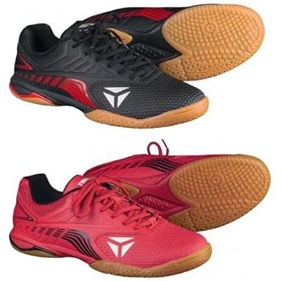 Tibhar Chaussures de tennis de table Blizzard Speed II, rouge, 46 EU - Publicité Tibhar Chaussures de tennis de table Blizzard Speed II, rouge, 46 EU - Publicité