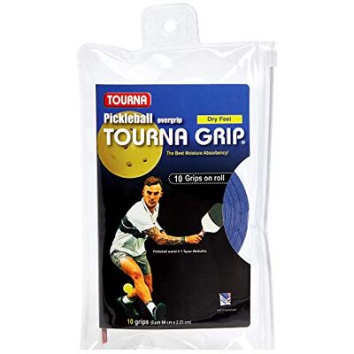 Tourna Lot de 10 poignées de pickleball - Publicité Tourna Lot de 10 poignées de pickleball - Publicité