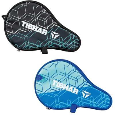 Tibhar SOL Housse pour raquette de tennis de table avec compartiment à balles Sac de tennis de table pour 1 raquette de tennis de table Édition limitée (noir/turquoise) - Publicité Tibhar SOL Housse pour raquette de tennis de table avec compartiment à balles Sac de tennis de table pour 1 raquette de tennis de table Édition limitée (noir/turquoise) - Publicité