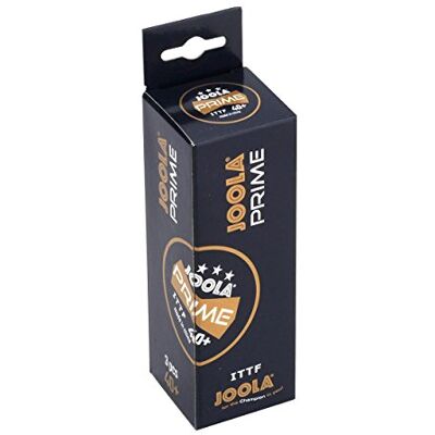 Joola PRIME unisexes Balles de tennis de table , blanches, taille unique, paquet de 3 - Publicité Joola PRIME unisexes Balles de tennis de table , blanches, taille unique, paquet de 3 - Publicité