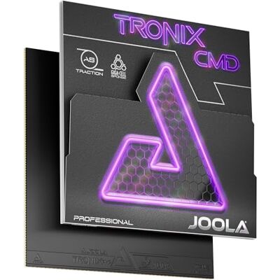 JOOLA Revêtement de tennis de table TRONIX CMD Noir Max - Publicité JOOLA Revêtement de tennis de table TRONIX CMD Noir Max - Publicité