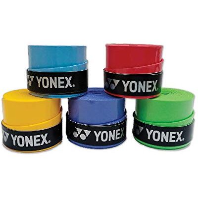 YONEX Tech-501B Lot de 5 poignées de badminton Multicolore - Publicité YONEX Tech-501B Lot de 5 poignées de badminton Multicolore - Publicité