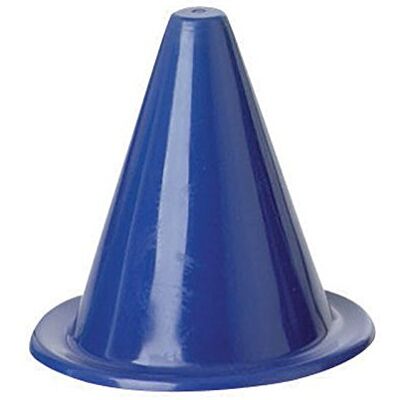 Visiodirect Cône de signalisation, cône d'entraînement Extra-Souple Bleu Hauteur 18 cm - Publicité Visiodirect Cône de signalisation, cône d'entraînement Extra-Souple Bleu Hauteur 18 cm - Publicité