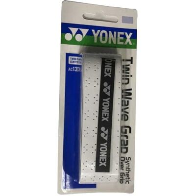 YONEX Unisexe – Poignée ondulée pour Adulte, Blanc - Publicité YONEX Unisexe – Poignée ondulée pour Adulte, Blanc - Publicité