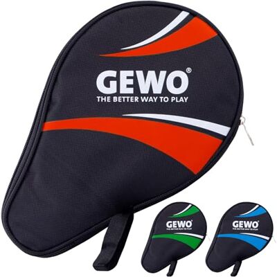 GEWO Housse Ronde Master avec Compartiment pour balles – Housse Robuste pour Raquette de Tennis de Table et 3 balles – Sac de Tennis de Table avec Compartiment rembourré – Sac pour Raquette de Tennis - Publicité GEWO Housse Ronde Master avec Compartiment pour balles – Housse Robuste pour Raquette de Tennis de Table et 3 balles – Sac de Tennis de Table avec Compartiment rembourré – Sac pour Raquette de Tennis - Publicité