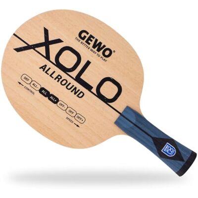 GEWO Xolo Allround Concave Bois de tennis de table - Publicité GEWO Xolo Allround Concave Bois de tennis de table - Publicité
