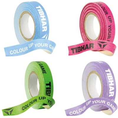 Tibhar Ruban de bord de tennis de table Color Largeur : 10 mm Longueur : 5 m Rose Violet Bleu Vert (violet) - Publicité Tibhar Ruban de bord de tennis de table Color Largeur : 10 mm Longueur : 5 m Rose Violet Bleu Vert (violet) - Publicité