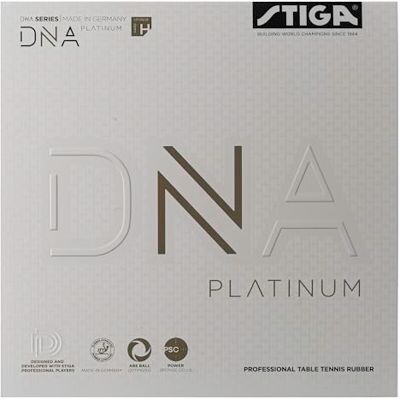 STIGA Revêtement de Tennis de Table DNA Platinum H - Publicité STIGA Revêtement de Tennis de Table DNA Platinum H - Publicité