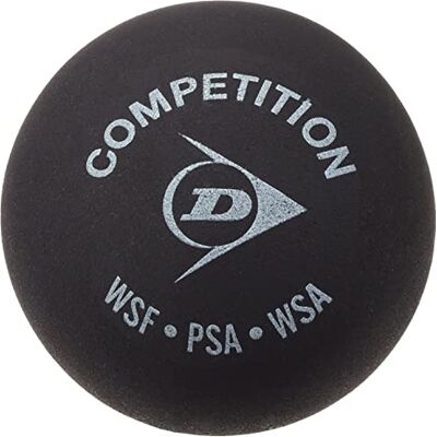 Dunlop Balle de squash Noir - Publicité Dunlop Balle de squash Noir - Publicité