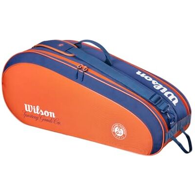 Wilson Sac de Tennis Roland-Garros 2026 Team, 6 Raquettes - Publicité Wilson Sac de Tennis Roland-Garros 2026 Team, 6 Raquettes - Publicité