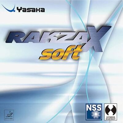 Yasaka Rakza X Soft (2,0 mm, rouge) - Publicité Yasaka Rakza X Soft (2,0 mm, rouge) - Publicité