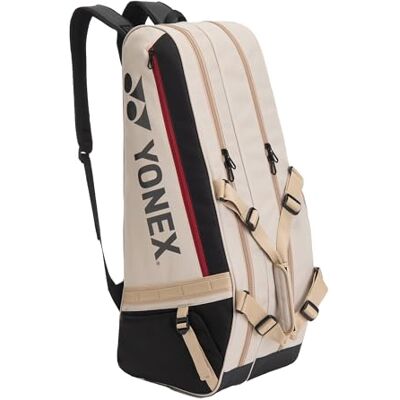 YONEX Gearlogic Raquet Bag Housse de Raquette Tennis Unisex Beige - Publicité YONEX Gearlogic Raquet Bag Housse de Raquette Tennis Unisex Beige - Publicité