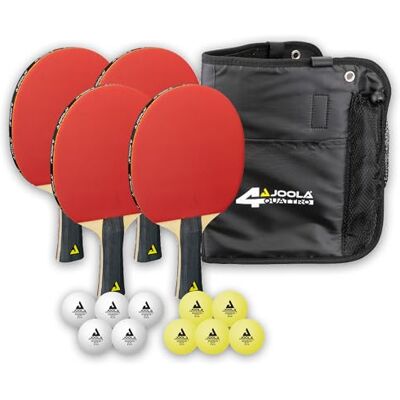 JOOLA Set de Tennis de Table Adulte Unisexe, Multicolore, 28,5 x 26 x 8,5 cm - Publicité JOOLA Set de Tennis de Table Adulte Unisexe, Multicolore, 28,5 x 26 x 8,5 cm - Publicité