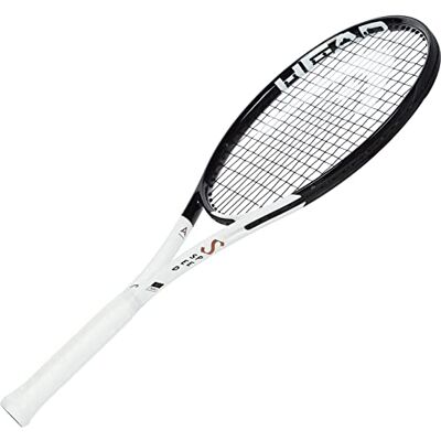 Head Speed MP 2022 Raquette de Tennis, Taille de poignée de 11,4 cm, Blanc/Noir - Publicité Head Speed MP 2022 Raquette de Tennis, Taille de poignée de 11,4 cm, Blanc/Noir - Publicité