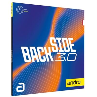 ANDRO Backside 3.0 Revêtement de tennis de table (rouge, 1,5 mm) - Publicité ANDRO Backside 3.0 Revêtement de tennis de table (rouge, 1,5 mm) - Publicité